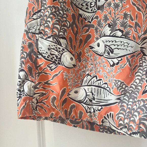 Reyn Spooner Koi Fish print Hawaiian board shorts, size L - Picture 3 of 8